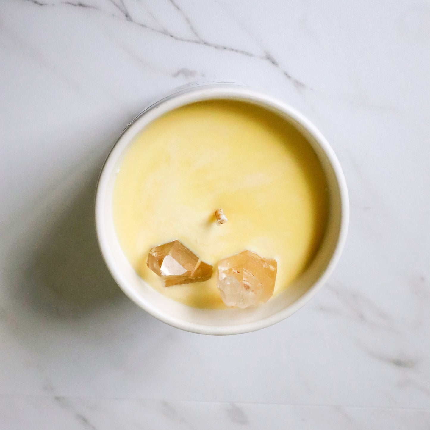 Clear Quartz Abundance Candle