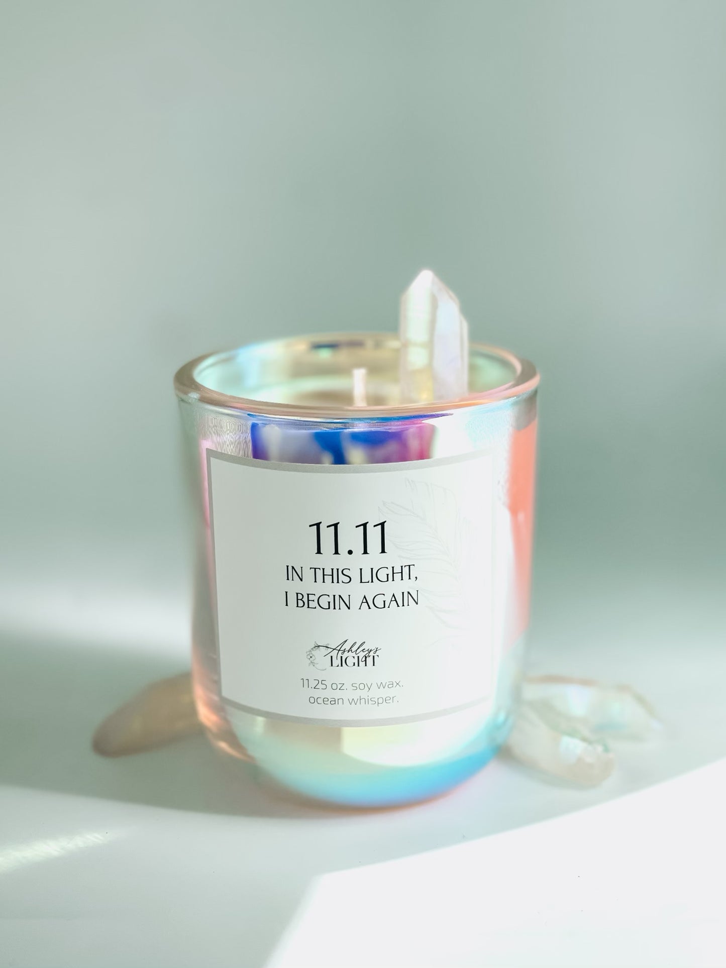 11.11 Angel Number Candle